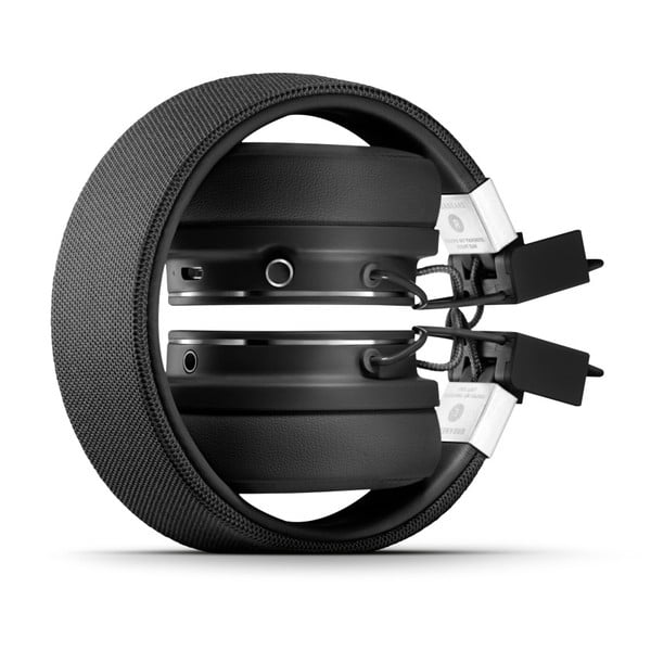 Juodos belaidės "Bluetooth" ausinės su mikrofonu Urbanears PLATTAN II BT Black-image-2