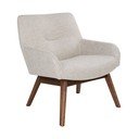 Smėlio rudos spalvos riešutmedžio krėslas House Nordic London