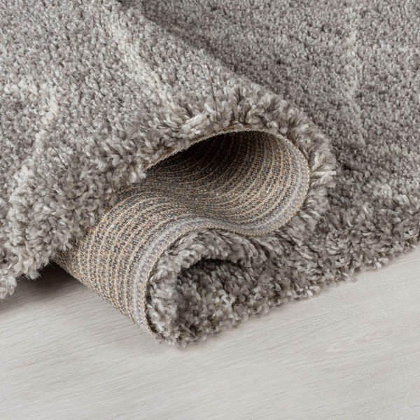 Pilkos spalvos kilimas Flair Rugs Kush, 200 x 290 cm-image-1