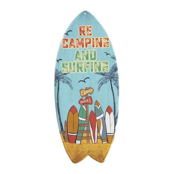 Iš metalo ženklas 40x17 cm Surfboard – Geese-image-4