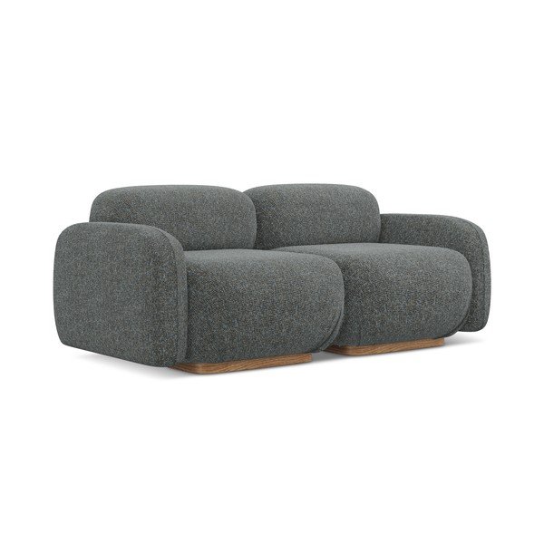 Pilkos spalvos sofa 190 cm Ailani – Makamii-image-1