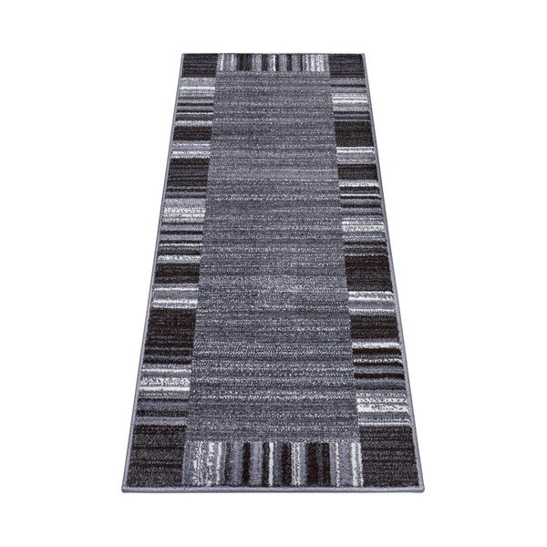 Pilkos/smėlio spalvos kiliminis takelis 200x67 cm Border - Hanse Home-image-2