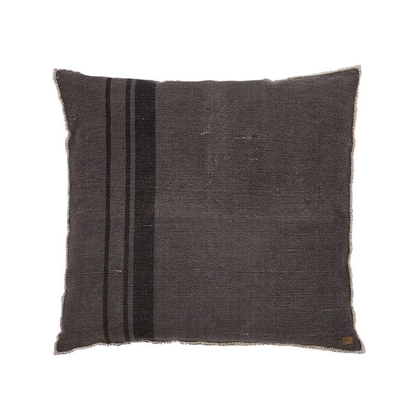 Tamsiai pilka pagalvė BePureHome, 100 x 100 cm