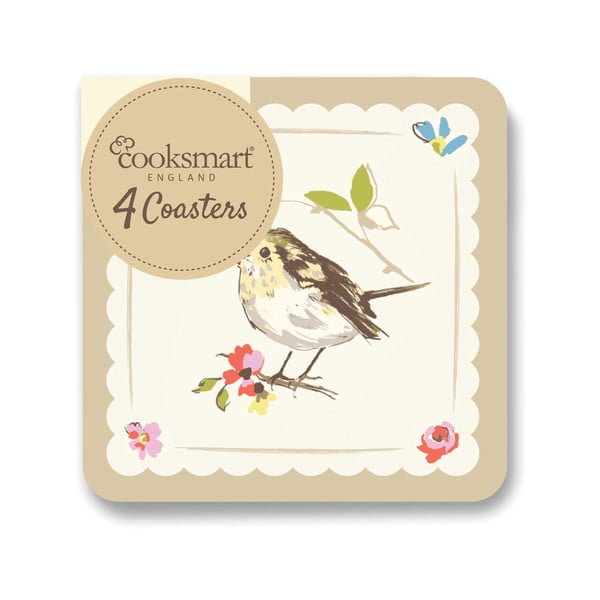 4 "Cooksmart ® Dawn Chorus" padėkliukų rinkinys-image-2