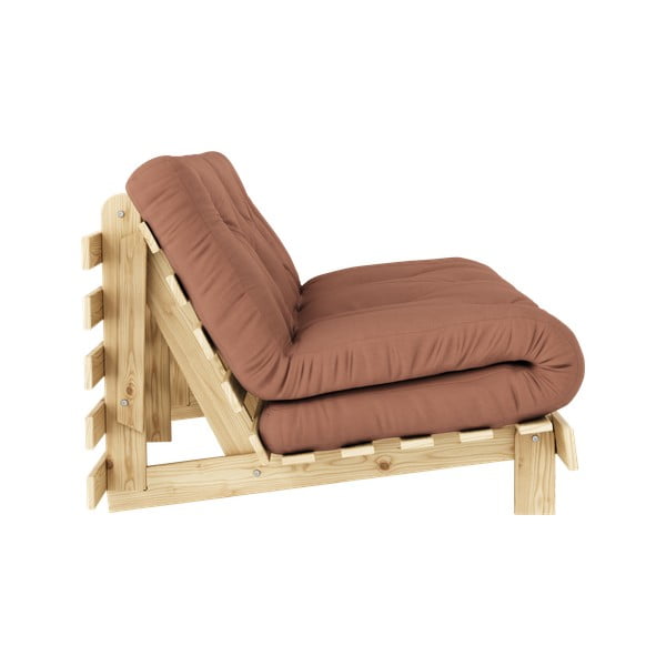 Oranžinė sofa lova 160 cm Roots - Karup Design-image-4