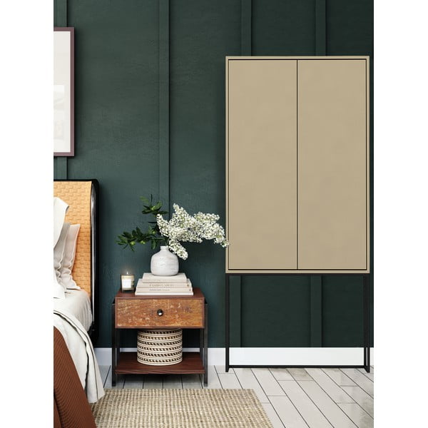 Spintelė smėlio spalvos 75x164,5 cm Lennon – Really Nice Things-image-3