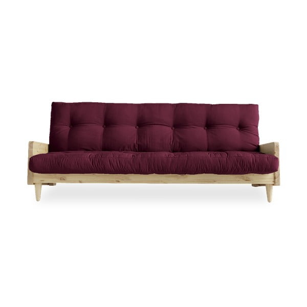 Sulankstoma sofa Karup Design Indie Natural Clear/Bordeaux