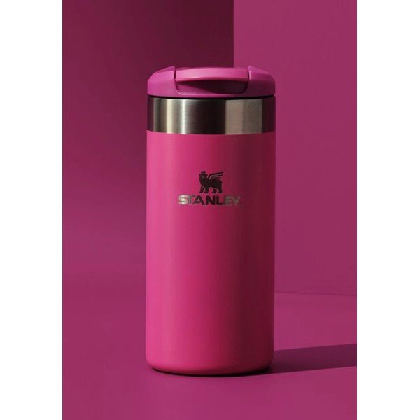 Rožinės spalvos iš nerūdijančio plieno termo puodelis 350 ml AeroLight™ Transit Mug Violet Blossom – Stanley-image-2