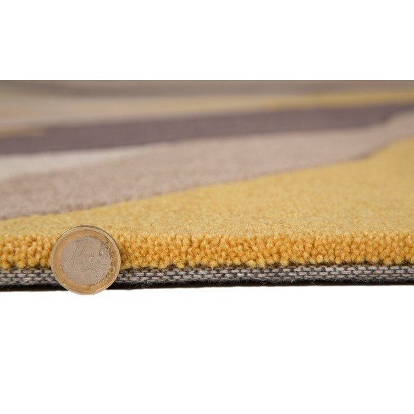 Geltonas kilimas Flair Rugs Splinter, 160 x 220 cm-image-3