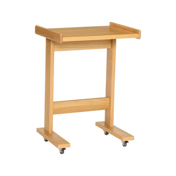 Šoninis stalas iš ąžuolo 35x48 cm Less – Hübsch-image-3