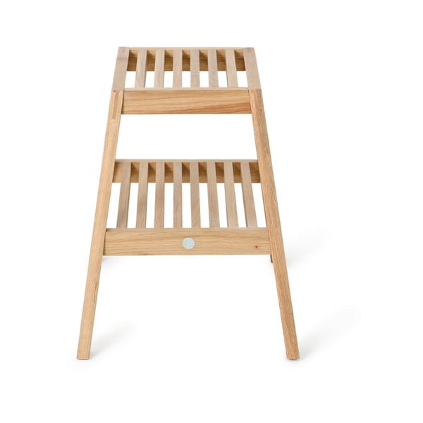 Ąžuolinė taburetė Wireworks Slatted Stool-image-1