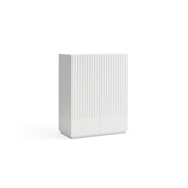 Balta komoda Teulat Doric, plotis 92 cm-image-2