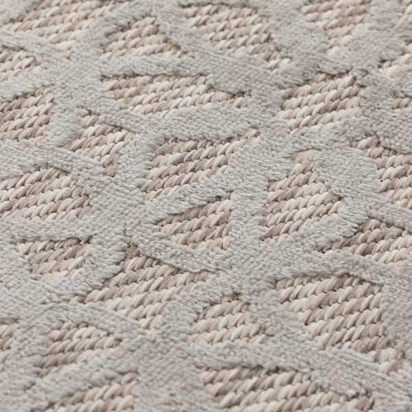 Pilkas lauko kilimas 230x160 cm Argento - Flair Rugs-image-4