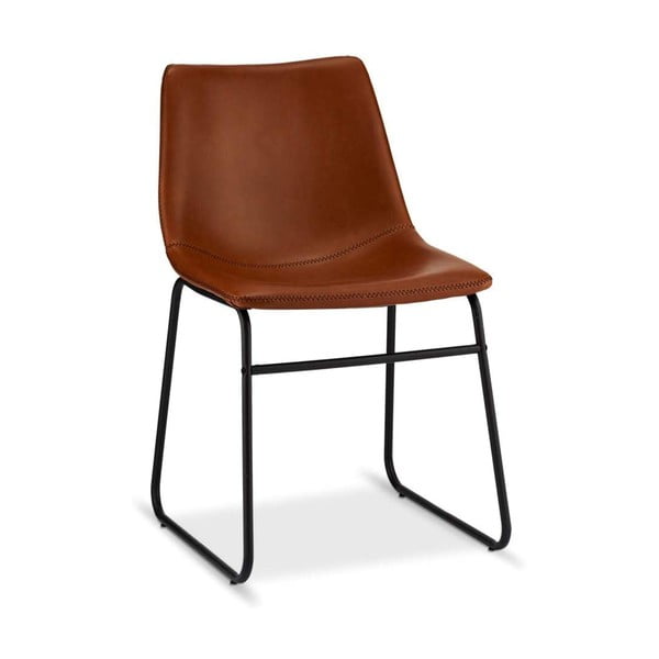 Valgomojo kėdės konjako rudos spalvos 2 vnt. Indiana – Furnhouse