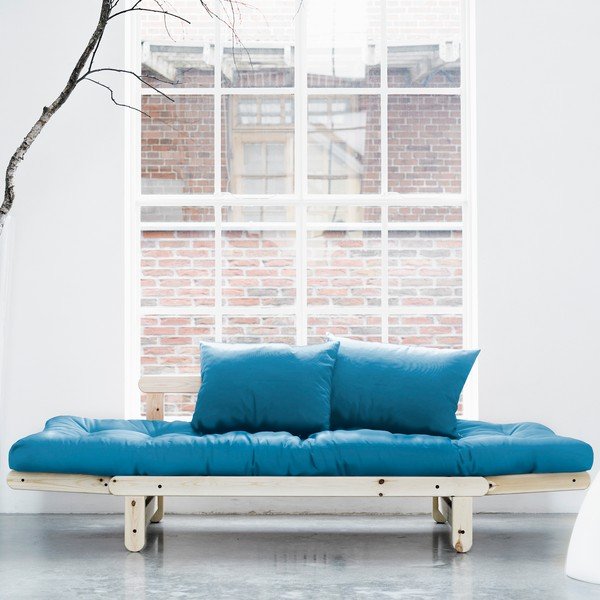 Sofa "Karup Beat Natural/Horizon Blue-image-2