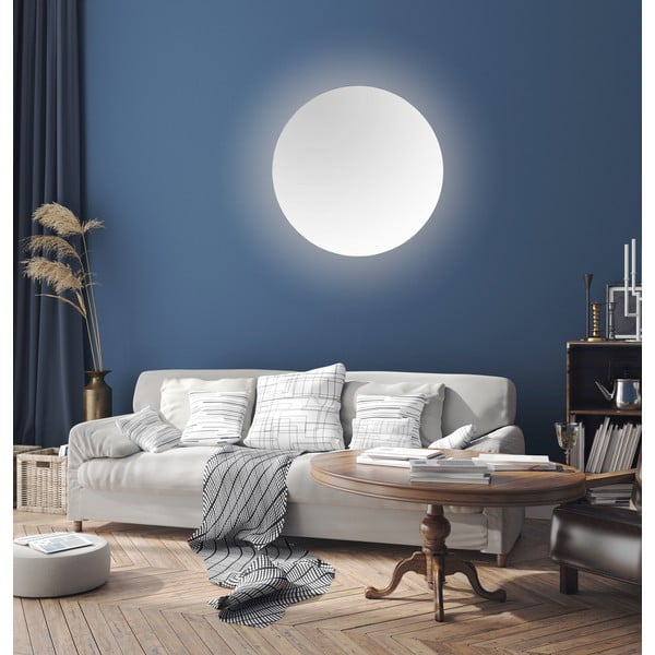 Sieninis veidrodis su apšvietimu ø 60 cm Luna – Mirrors and More-image-4