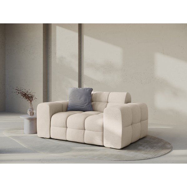 Smėlio spalvos sofa 156 cm Kendal – Micadoni -image-1