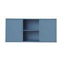 Žema pakabinama šoninė spintelė mėlynos spalvos 133x61 cm Mistral – Hammel Furniture