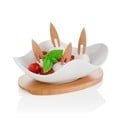 Serviravimo indas su padėklu ir 4 iešmeliais Brandani Nuvola