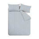 Iš flanelės dvigulė patalynė mėlynos spalvos 200x200 cm Stripe – Catherine Lansfield