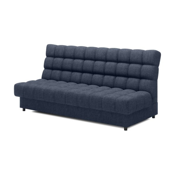 Mėlynos spalvos iš šenilinio audinio sulankstoma/su sandėliavimo vieta sofa 197 cm Clareta – ELTAP-image-2