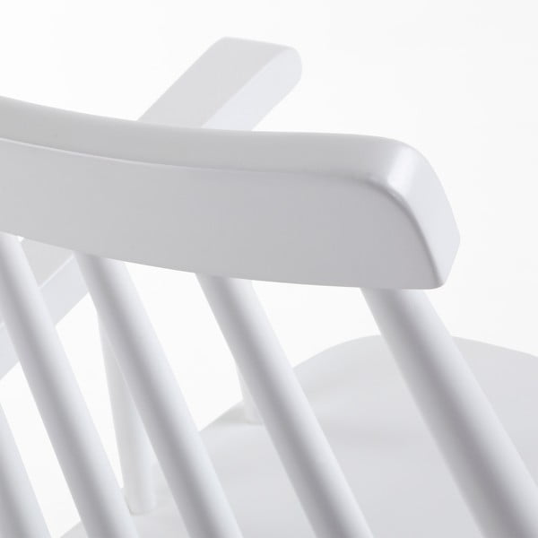 Balta kaučiukmedžio valgomojo kėdė Kave Home Kristie-image-4