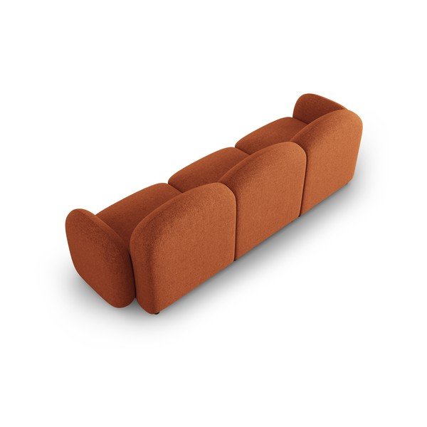 Sofa oranžinės spalvos 272 cm Blair – Micadoni Home-image-4