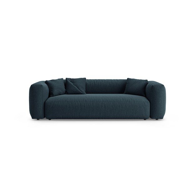 Tamsiai mėlynos spalvos sulankstoma sofa 264 cm – Micadoni 