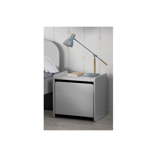 Pilkas naktinis staliukas Vipack Kiddy-image-2