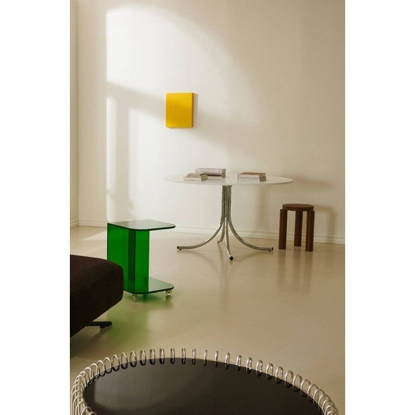 Iš metalo apvalios formos valgomojo stalas ø 130 cm Chipley – Jotex-image-4