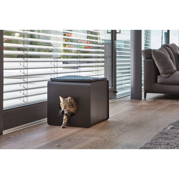 Kačių kraikas juodos spalvos 41x54,5 cm Sito Black – MiaCara-image-1