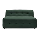 Tamsiai žalias sofos modulis Kleber - Bobochic Paris