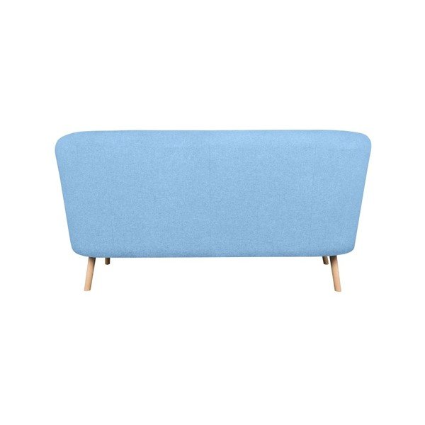 Šviesiai mėlyna dvivietė sofa "Kooko Home Pop-image-4