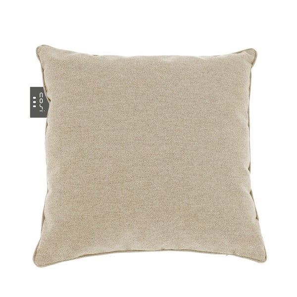 Smėlio spalvos šildoma pagalvė Cosi, 50 x 50 cm