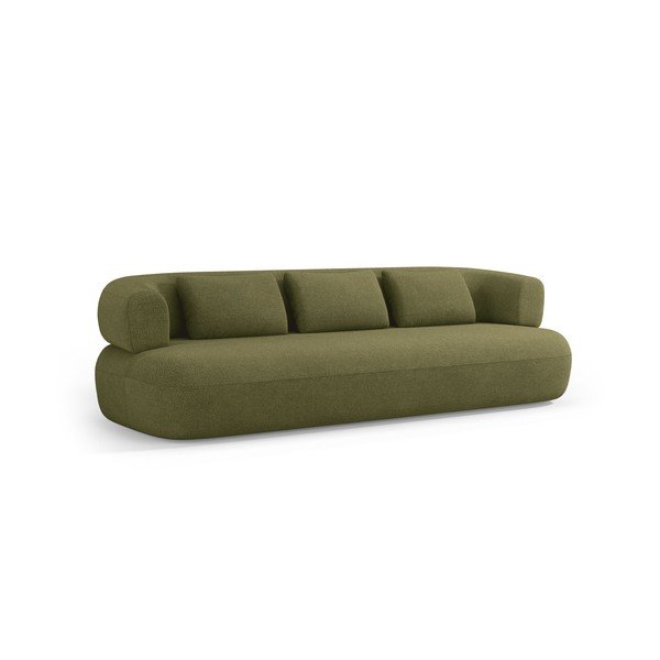 Žalios spalvos sofa iš boucle 200 cm Jenny – Micadoni 