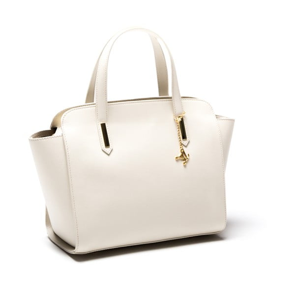 Luisa Vanini 421 Smėlio spalvos odinė rankinė-image-2