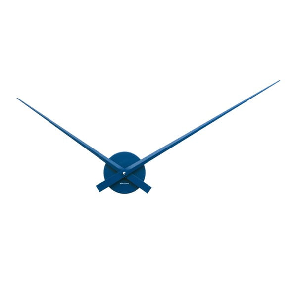 "Karlsson Little Big Time" tamsiai mėlynas laikrodis, ø 9 cm