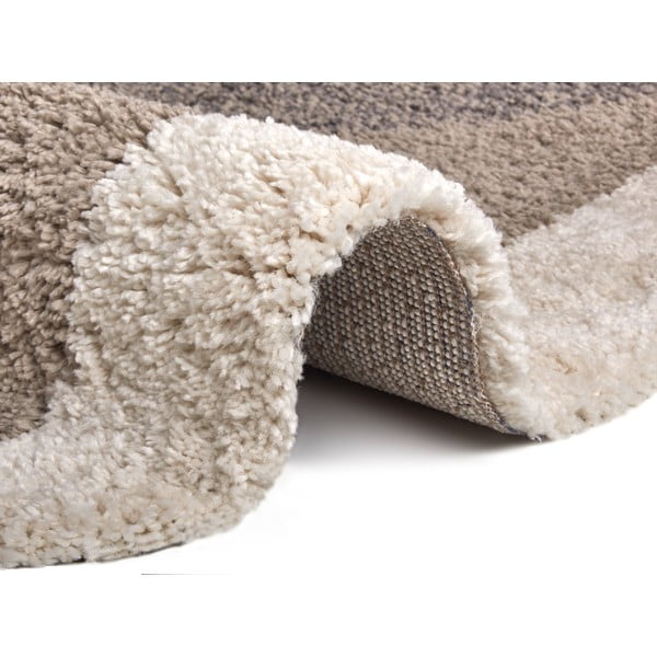 Apvalios formos kilimas smėlio spalvos ø 160 cm Arti – Hanse Home-image-2