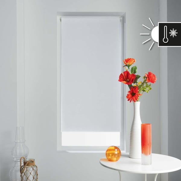 Roletai iš tekstilės baltos spalvos 90x180 cm Occult – douceur d'intérieur-image-2