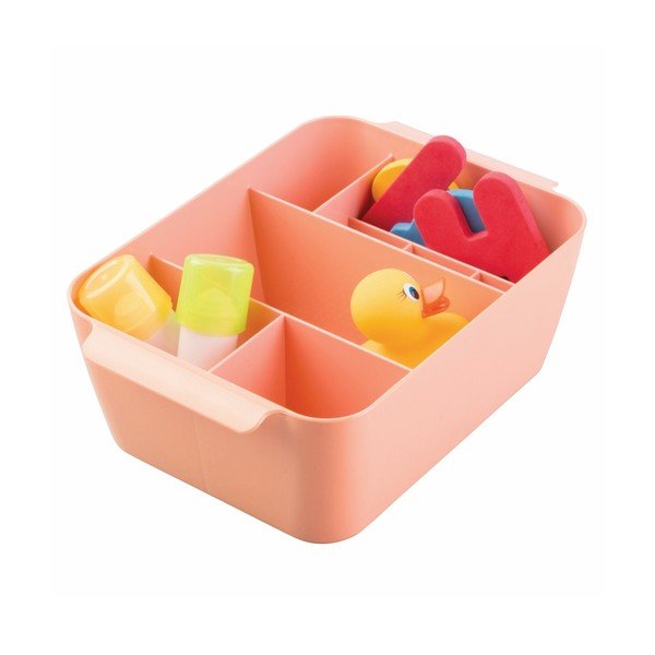 "InterDesign Clarity Divided Orange Organizer-image-2