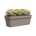 Iš perdirbto plastiko pakabinamas ir sieninis/su savaiminio laistymo funkcija vazonas gėlėms 50 cm Capri – Artevasi