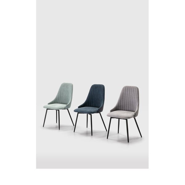2 mėtų spalvos valgomojo kėdės Elma - Marckeric-image-4