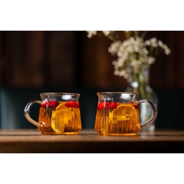 Puodeliai 2 vnt. kapučino/su dviguba sienele 320 ml Mia – Vialli Design-image-4