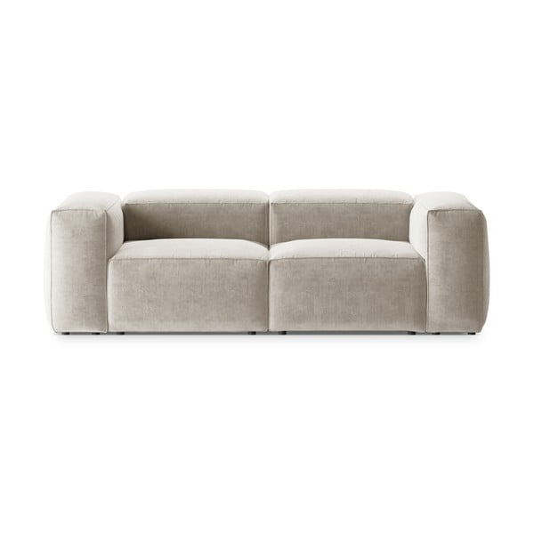 Smėlio spalvos sofa 224 cm Bergamo – Cosmopolitan Design