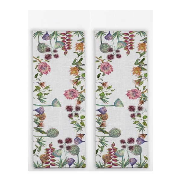 2 staltiesių rinkinys, lininė medžiaga Madre Selva Flores Salvajes-image-2