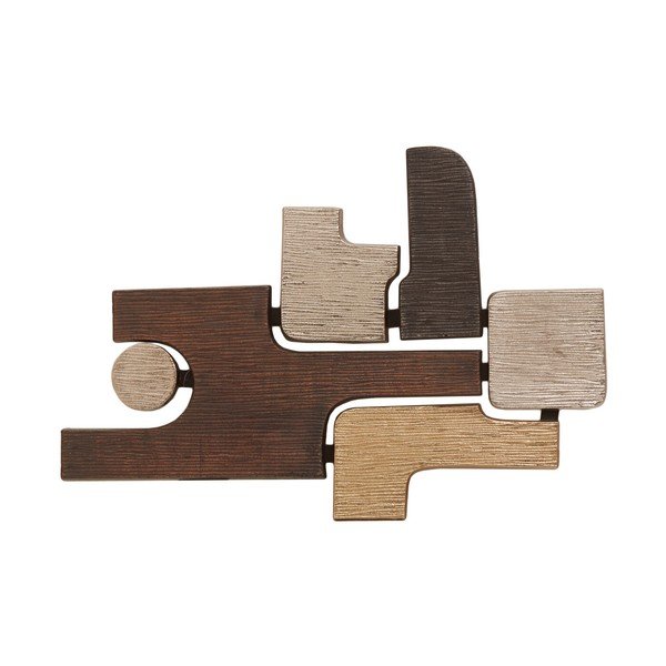 Iš metalo didelio formato sieninė dekoracija 40x61 cm Simbolo – Premier Housewares