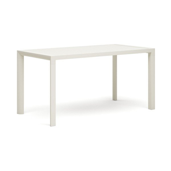 Iš aliuminio sodo valgomojo stalas 77x150 cm Culip – Kave Home-image-4