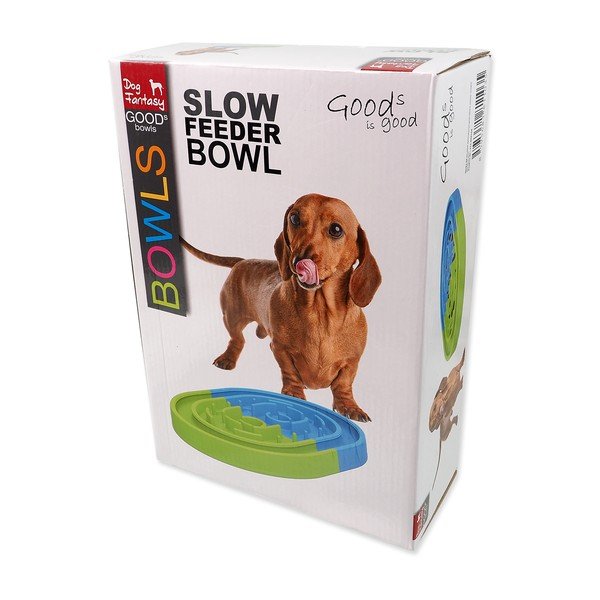 Lėto valgymo dubenėlis iš plastiko šuniui Dog Fantasy – Plaček Pet Products-image-2