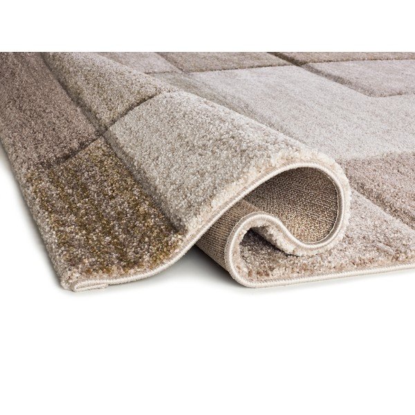 Khaki spalvos/smėlio spalvos kilimas 160x235 cm Teva – Universal-image-2
