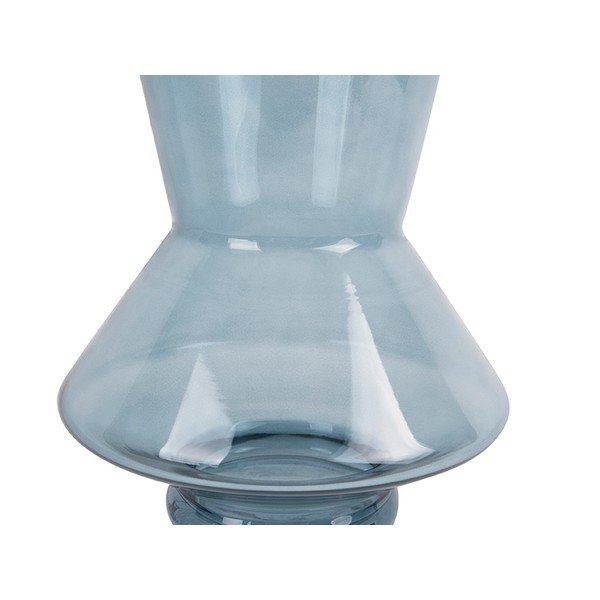 Mėlyno stiklo vaza PT LIVING Glow-image-1